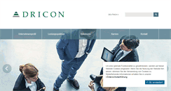 Desktop Screenshot of dricon-ag.de
